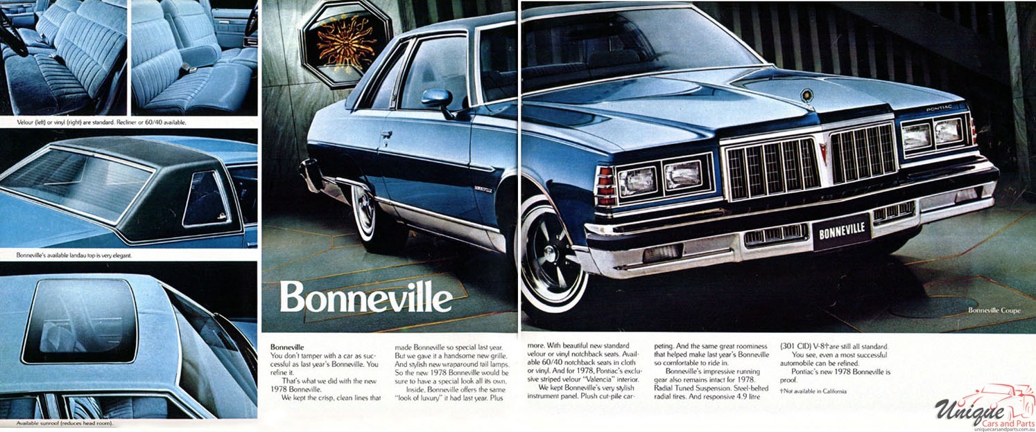1978 Pontiac Brochure Page 8